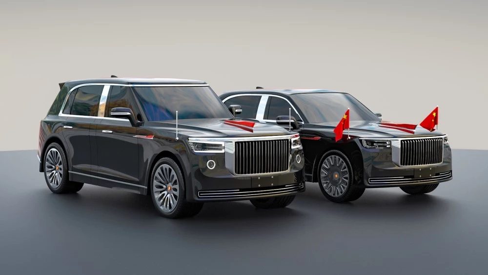 внедорожник Hongqi N701 рендер седан
