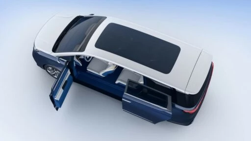 новый минивэн JAC Rifine RuiFeng RF-M сверху