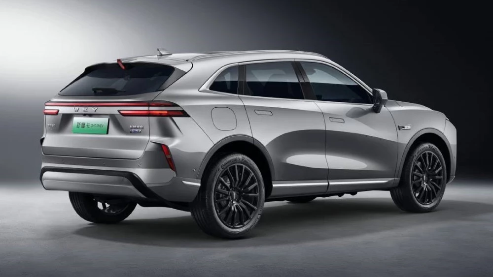 новый Wey Mocha сзади сбоку