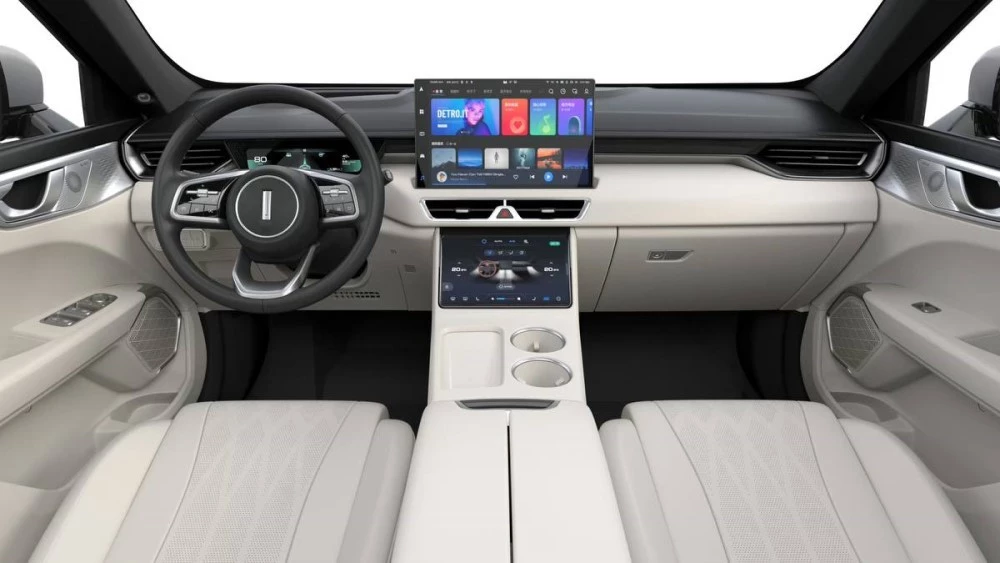 новый Wey Mocha салон интерьер