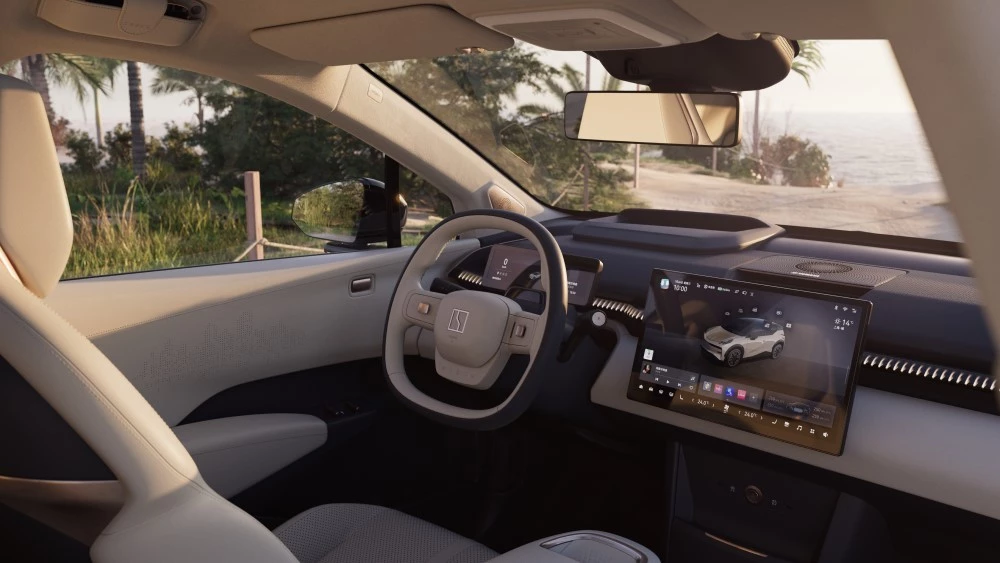 Zeekr X салон интерьер