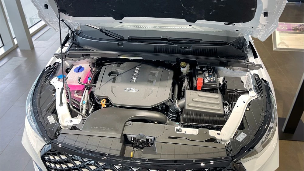 Omoda S5 двигатель моторный отсек