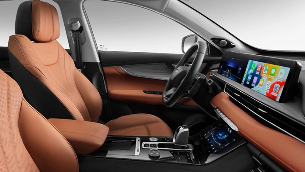 Chery Tiggo 8 Pro e+ салон интерьер