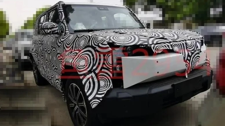 Chery iCar 03 спереди сбоку