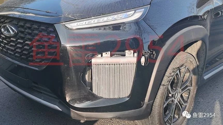 экспортная версия Chery Tiggo 3x радиатор