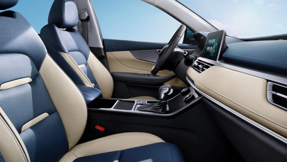 Обновленный Chery Tiggo 4 Pro 5x салон интерьер