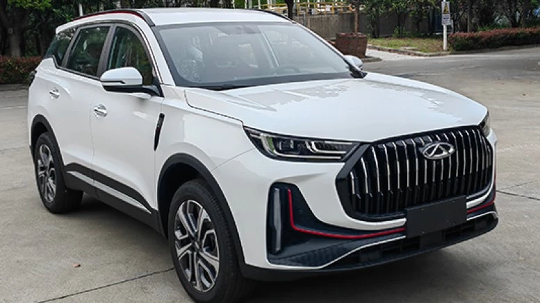 Chery Tiggo 7 Plus новый двигатель сбоку спереди