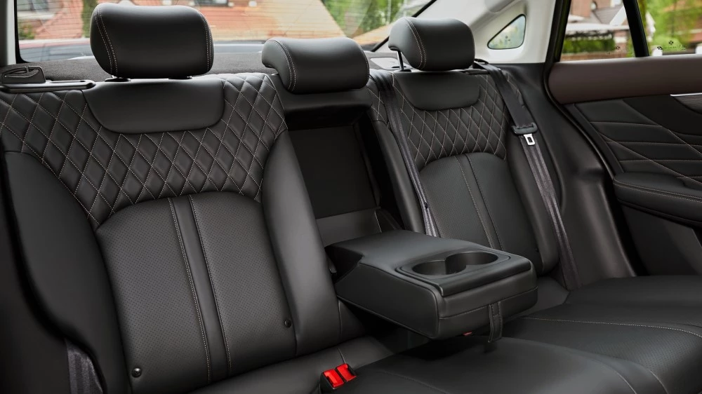 Dongfeng Shine Max салон интерьер второй ряд