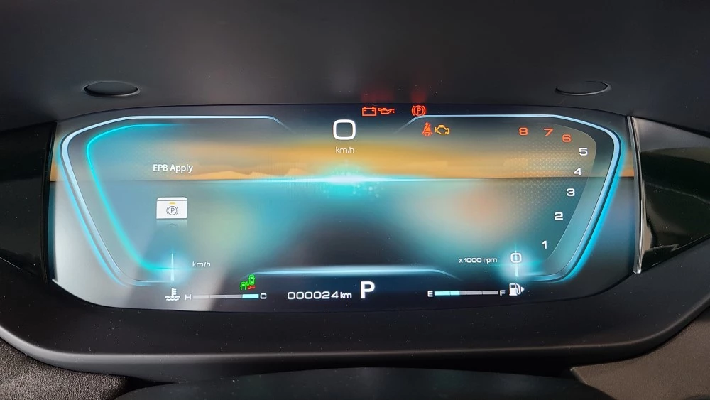 Dongfeng Shine Max цифровая приборная панель