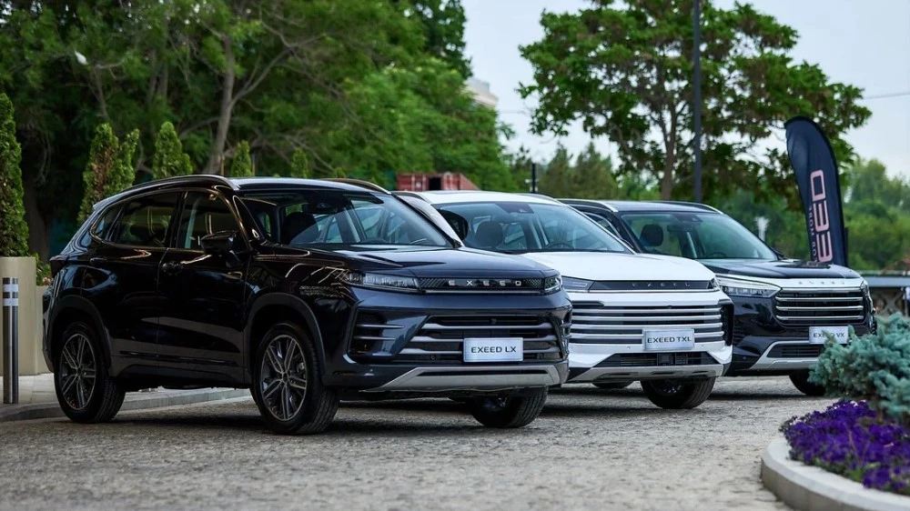 Exeed в Узбекистане LX TXL VX