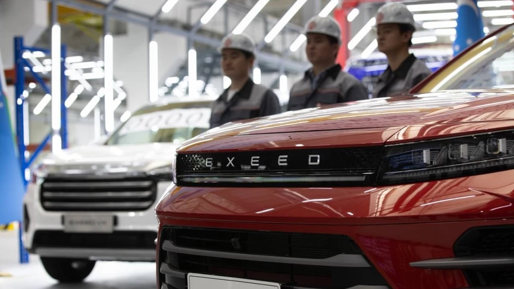 автозавод Exeed в Сырдарье в Узбекистане