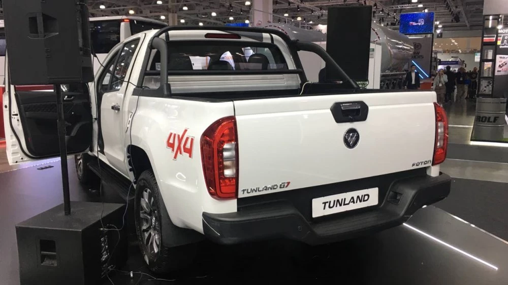 Foton Tunland G7 сзади сбоку