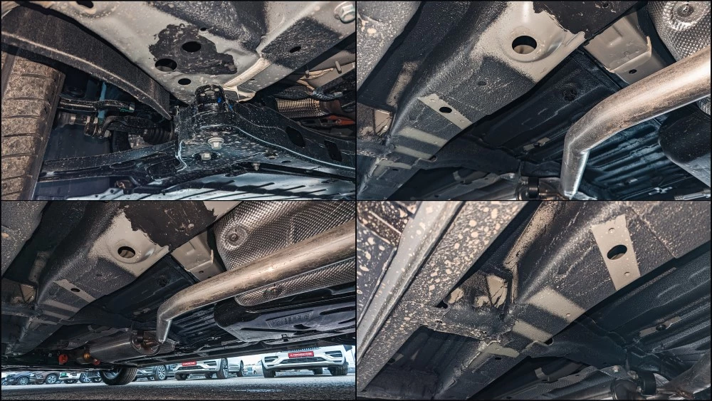 Geely Jiaji минивэн обработка днища