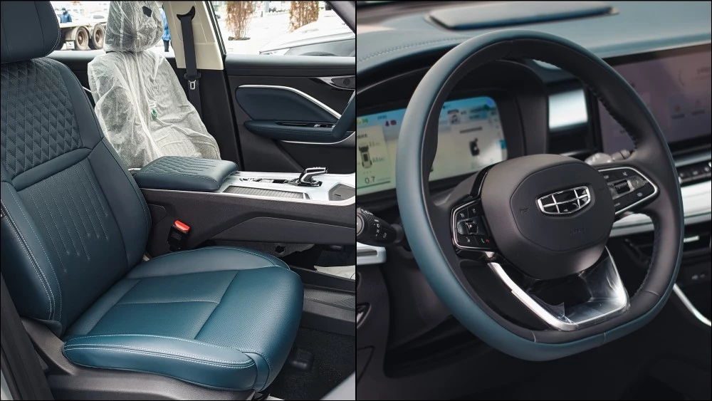 Geely Jiaji минивэн салон интерьер