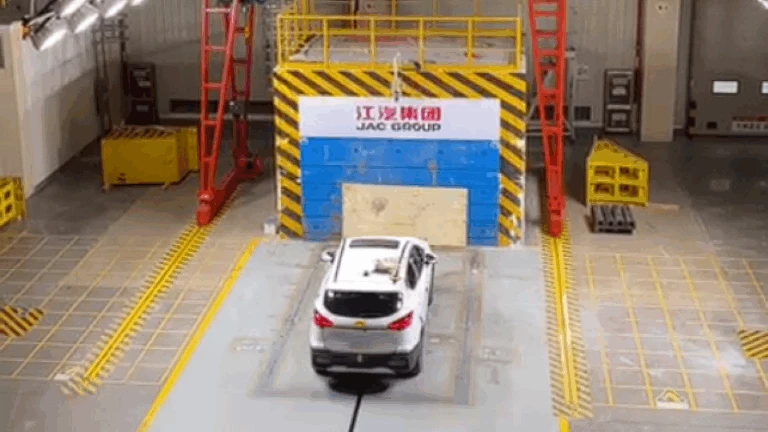 JAC S3 Pro Москвич краш-тест