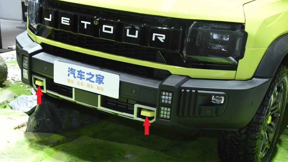 Внедорожник Jetour Traveller T-1 буксировочные петли