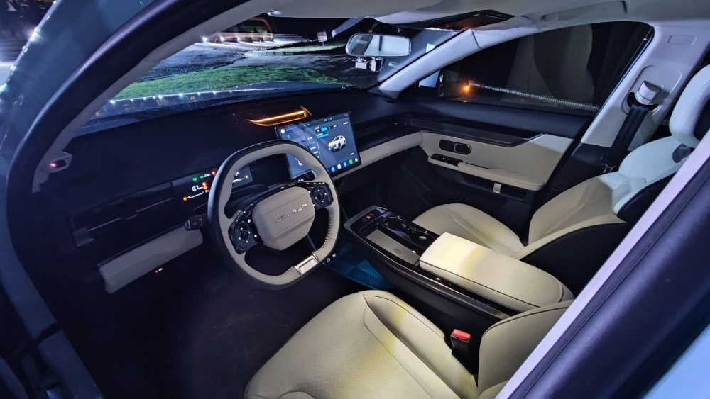 Jetour Dashing салон интерьер