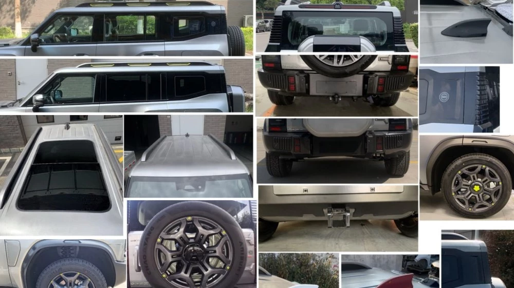 Фрагменты дизайна внедорожника Jetour T-1