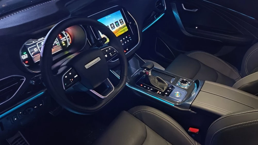 Jetour X70 салон интерьер