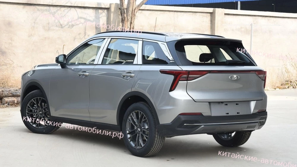 АвтоВАЗ Lada X-Cross FAW Bestune T55 рендер изображение сзади
