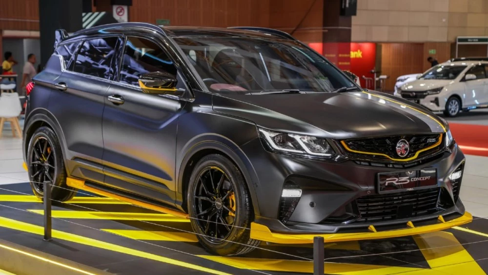 Proton X50 R3 спереди сбоку