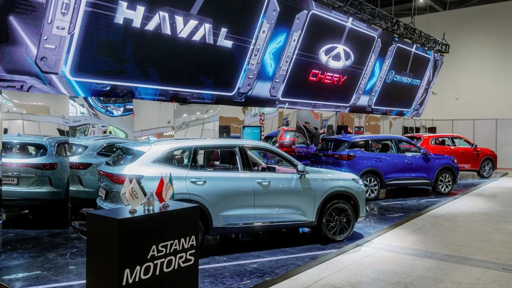 Haval, Chery и Changan на выставке в Казахстане на заводе под Алматы