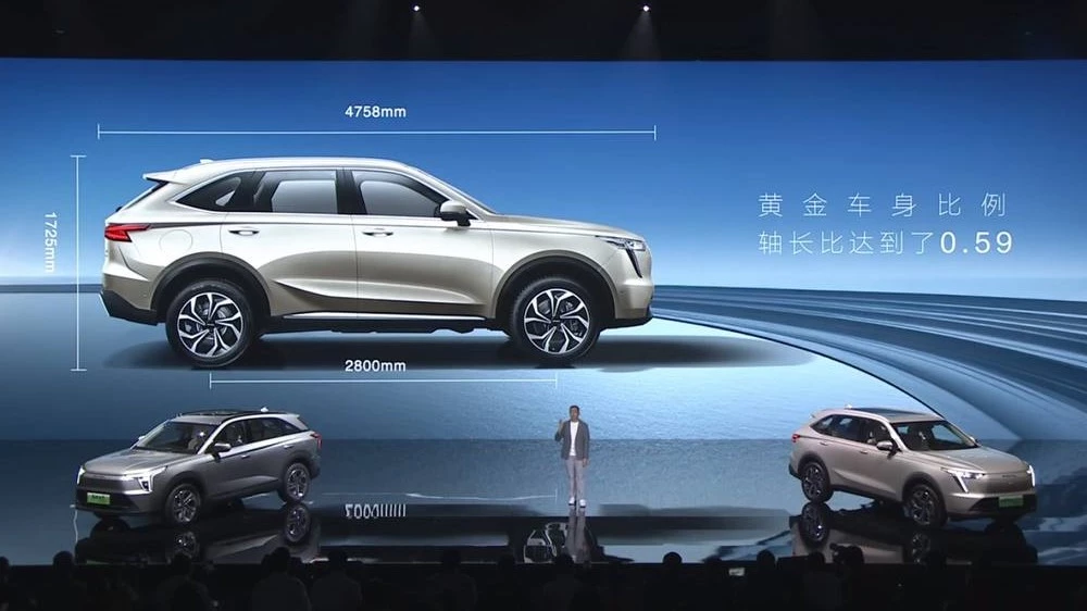 Haval Xiaolong Max размеры презентация цены комплектации