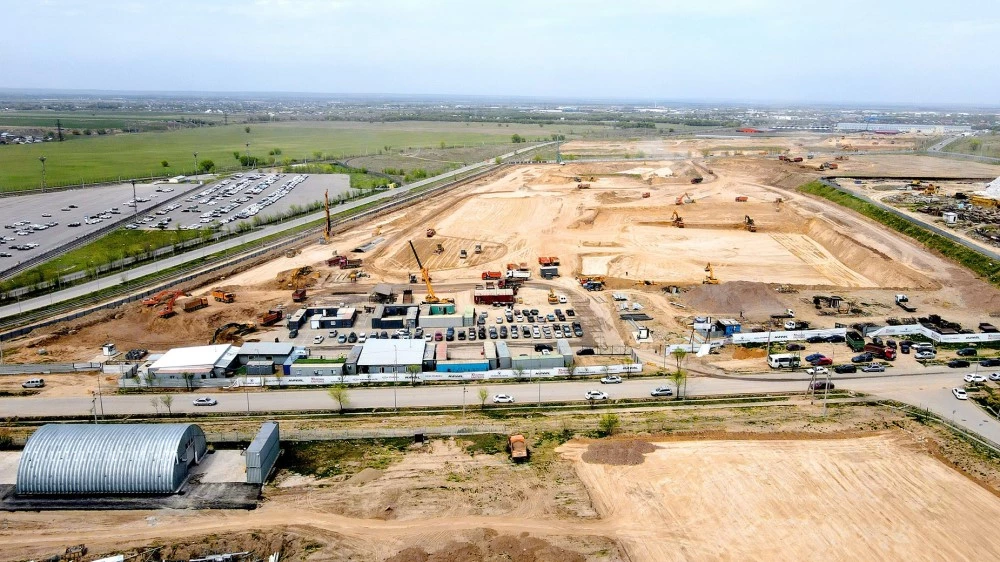 мультибрендовый завод в Алматы Казахстане Chery Changan Haval строительство