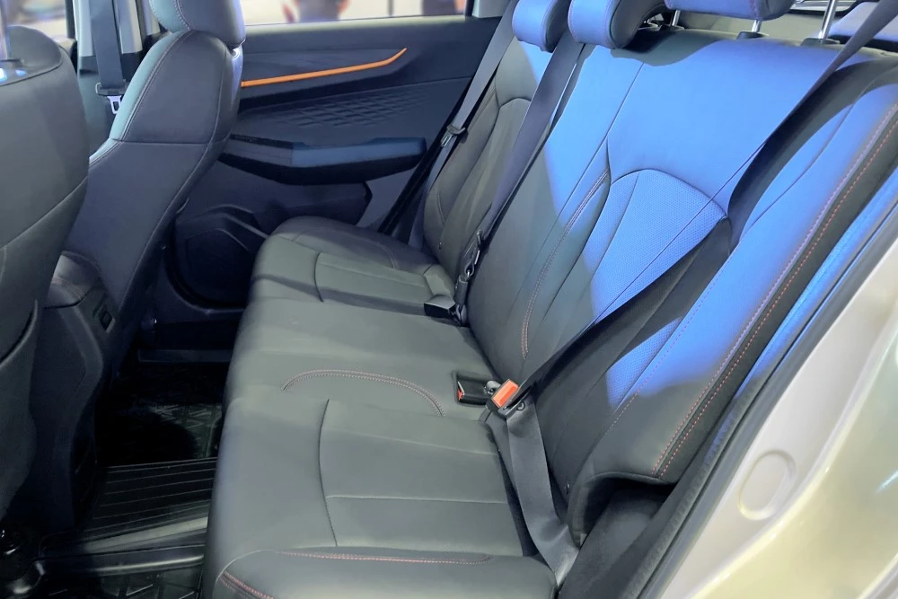 Livan X3 Pro салон интерьер второй ряд