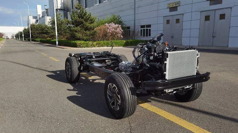 Новое поколение внедорожника Beijing BJ40 рама платформа