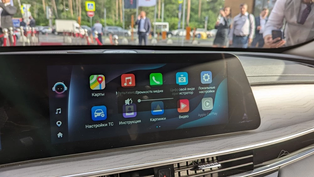 chery Arrizo 8 салон интерьер медиасистема мультимедиа