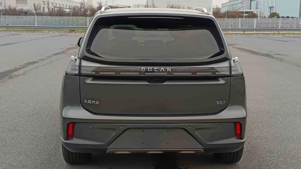 Docan V07 дизайн сзади Niutron NV