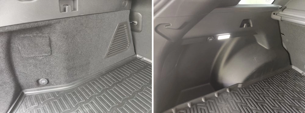 Exeed TXL и Geely Monjaro багажник