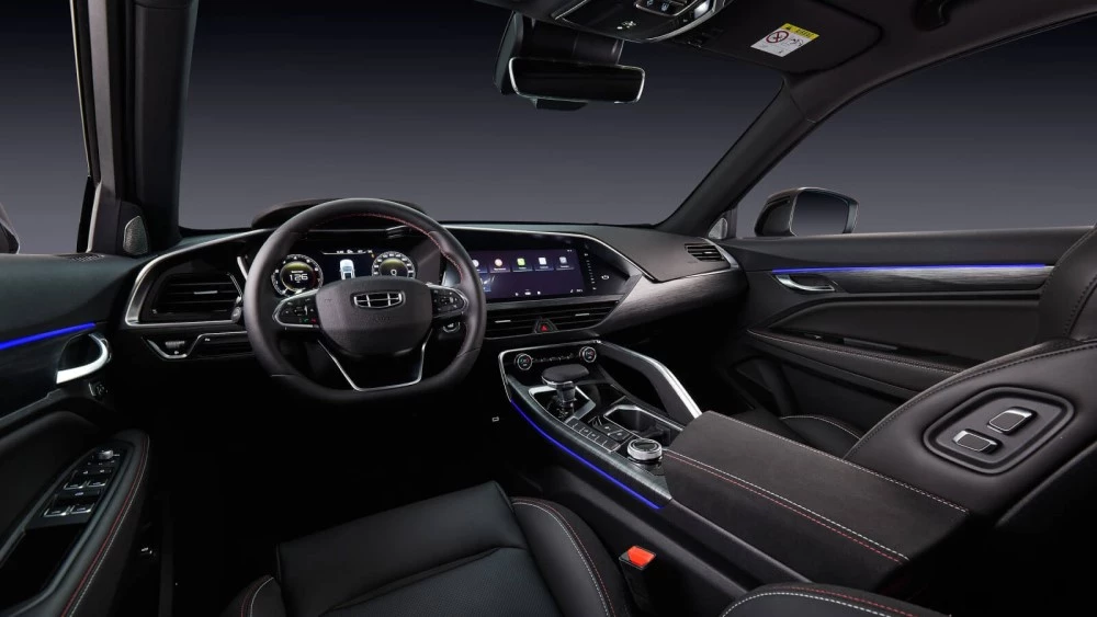 Geely Tugella салон интерьер