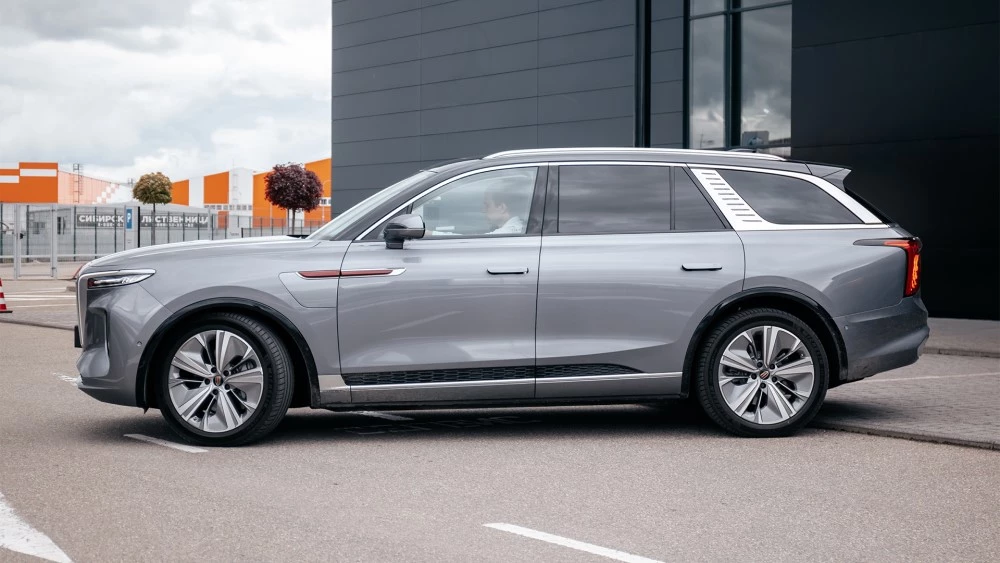 HONGQI E-HS9 КЛЮЧАВТО за рулем водитель тест-драйв