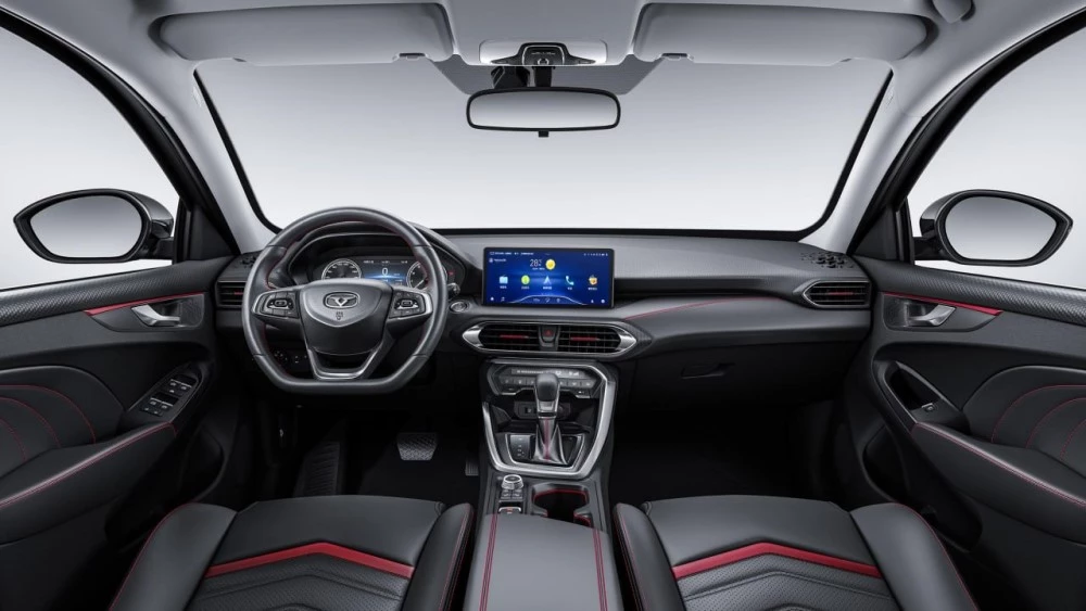 седан KAIYI E5 Ключавто салон интерьер первый ряд