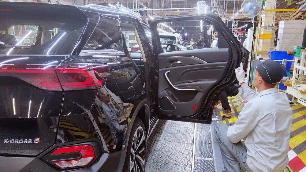 Lada X-Cross 5 производство в России