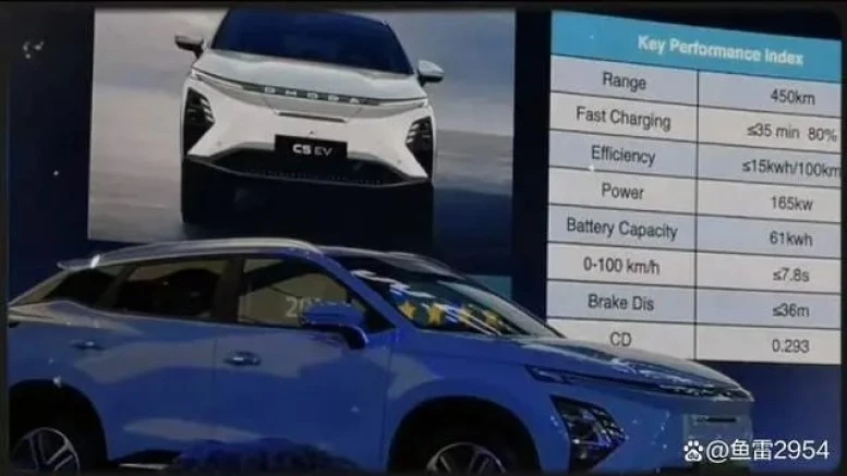 Omoda C5 EV характеристики