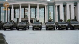 китайские бронеавтомобили SBSVM China Tiger / Hero в России в Грозном Ахмат