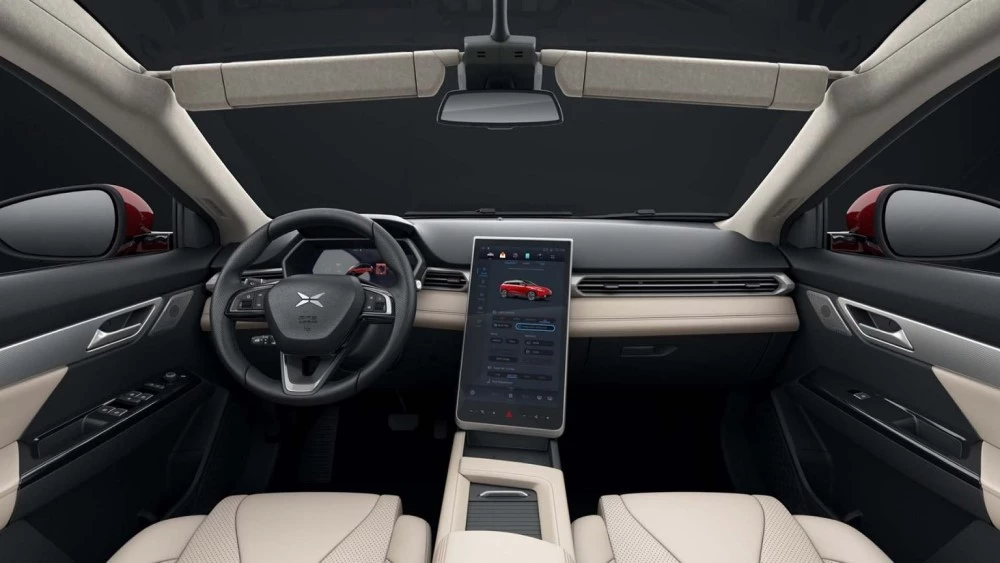 Xpeng G3 салон интерьер