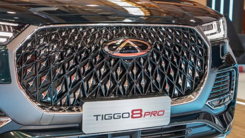 обновленный Chery Tiggo 8 Pro Max решетка радиатора