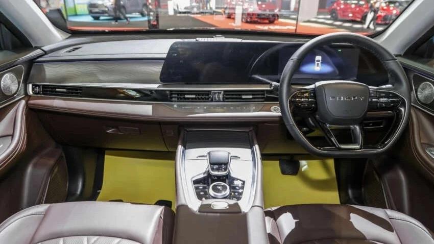 обновленный Chery Tiggo 8 Pro Max салон интерьер