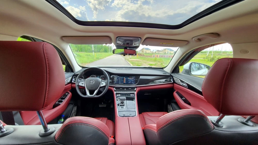 Changan CS85 салон интерьер