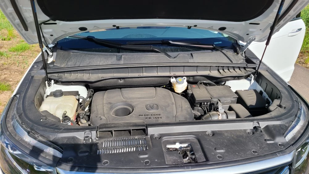 changan cs95 моторный отсек двигатель