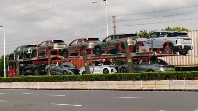 Кроссовер Chery Explore 06 автовоз в Китае