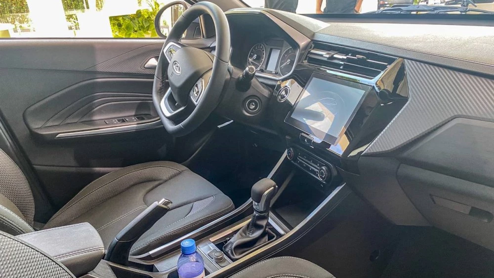 Chery Tiggo 2 в Казахстане салон интерьер