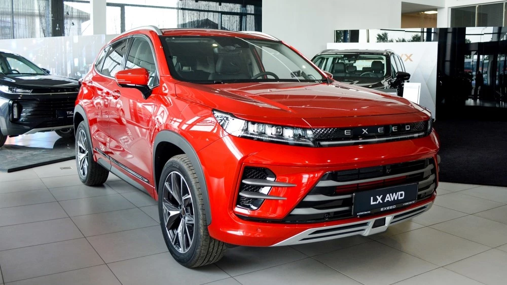 Exeed LX купить у дилера в автосалоне цены на китайские машины