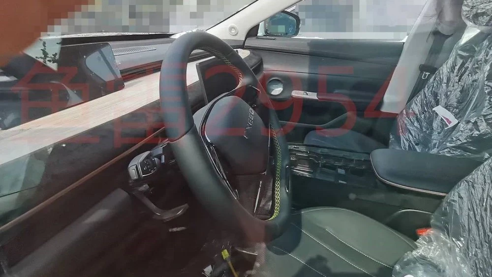 Салон интерьер электрического кроссовера Exeed Exlantix ET