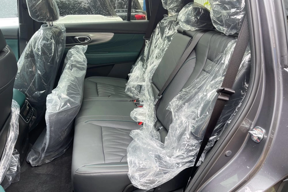 новое поколение gac gs8 салон интерьер второй ряд