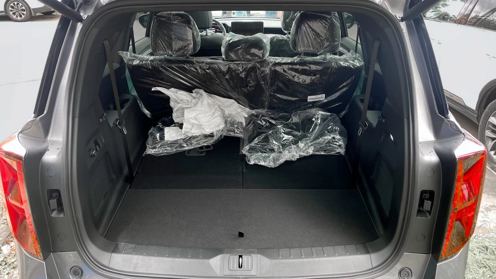 новое поколение gac gs8 салон интерьер багажник